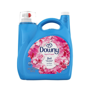 Adoucissant textile liquide Downy April Fresh 140 fl oz, conditionneur textile premium, parfum frais longue durée pour un toucher doux et confortable - Product Image 3