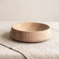 Bol en bois, décoration naturelle moderne, bol de service, cadeau de déménagement unique
