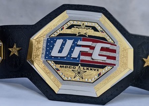 Cinturón de Aleación de Zinc ULTIMATE FIGHTING CHAMPION FREEDOM 250 MMA Karate Jiu-Jitsu, Talla Adulto, Cintura Alta, Duradero, Transpirable, Hecho en EE. UU. - Product Image 1