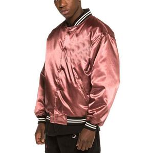 Premium Quality Casual Slim Fit Stand Collar Unisex Solid Color <b>Varsity</b> <b>Jacket</b> Custom Streetwear <b>Mens</b> <b>Bomber</b> <b>Jacket</b> - Product Image 4