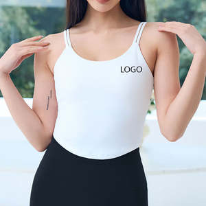 Camiseta corta Y2K para mujer a la moda, camisola sexy de verano de color sólido y corte ajustado - Product Image 1