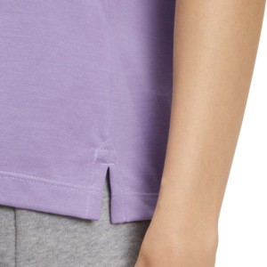 Camiseta de Mujer, Color Morado, 100% Algodón Jersey, Transpirable, Ecológica, de Manga Corta, Tejido de Punto, Color Sólido, Informal - Product Image 4