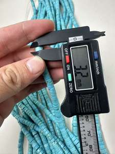 ลูกปัดเทอร์ควอยซ์ทรงหลวมหลากสีสำหรับทำเครื่องประดับ - Product Image 2