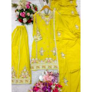 Ensemble haut et dupatta Sarara pour femmes, vêtements de soirée de créateur - Product Image 5