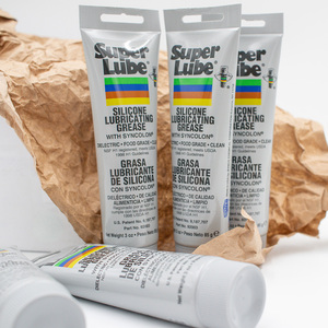 Grasa de silicona de grado alimenticio S92003, lubricante industrial Super Lube para rodamientos de engranajes de plástico PTFE y amortiguación de sellos de goma - Product Image 5