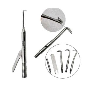 Extracteur de couronnes dentaires avec 3 embouts interchangeables en acier inoxydable, extracteur de bridges automatique, instruments chirurgicaux CE par Grip Surgical - Product Image 5