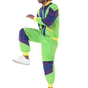 Ensemble coupe-vent pour homme en polyester et nylon léger, imperméable, avec logo personnalisé, nouveau style tendance, ensemble de survêtement coupe-vent pour homme - Product Image 4