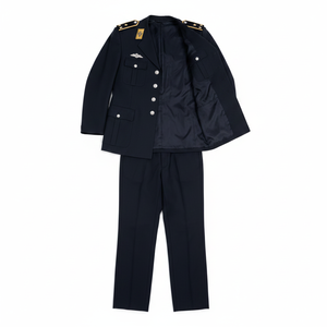 Uniforme authentique de l'Armée de l'Est allemande - NVA Luftstreitkräfte - Matériel de collection en polyester/coton/laine - Product Image 3