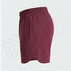 Shorts d'été décontractés pour hommes en polyester et élasthanne, respirants, à séchage rapide, avec cordon de serrage, pour la plage et le sport, coupe ample et légère - Product Image 3