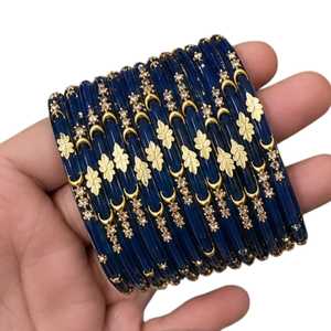 Hot Selling Custom Colors & Sizes Chandni Bangles for Women Traditional Indian/<b>Pakistani</b> Wedding Fashion Bangles <b>Jewelry</b> Set's - Product Image 1