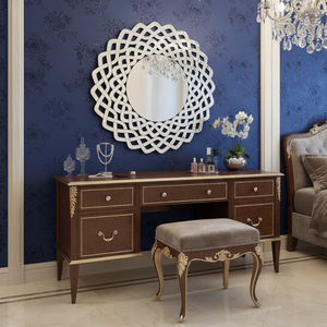 <b>Round</b> <b>Mirror</b> Wall Mounted Decorative <b>Mirror</b> 47 Inch for Living Room Bedroom <b>Bathroom</b> | Large Modern Home Decor Accent Piece - Product Image 5