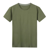 T-shirts décontractés pour hommes en coton 100% respirant à manches courtes, motif personnalisé, logo imprimé à l'écran, vente en gros