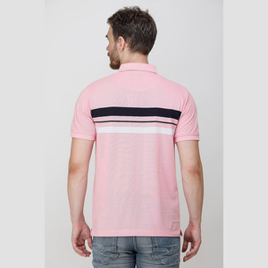 Camisa polo de negocios con bordado deportivo americano, transpirable, de manga corta para hombre, para un estilo casual de negocios. - Product Image 6