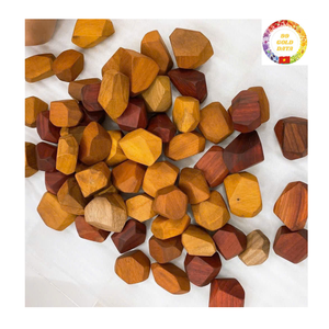 El Mejor Juguete Educativo para Niños 2024, Bloques de Equilibrio de Madera Natural Tumi Ishi, Montessori Waldorf Vintage, 10 Piezas - Product Image 3