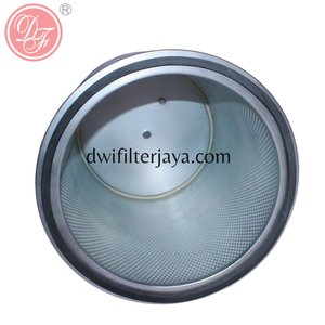 Elemento de Filtro de Aire Industrial con Malla Metálica de Diamante, Jaula Perforada Interna y Junta de Goma Ancha para Admisión de Compresor/Motor - Product Image 3