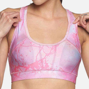 Soutien-gorge de sport rembourré pour femme, à bretelles réglables, en maille respirante, séchage rapide, écologique, idéal pour le yoga et la gym - Product Image 1