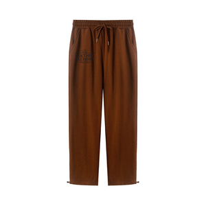 OEM ODM Custom Logo Men's Drawstring Pants Wide Leg Cotton <b>Trousers</b> with Private Label & Custom Service - Product Image 1