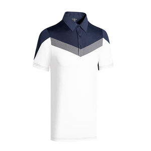 Polo d'affaires de luxe en gros, brodé de haute qualité, respirant, en pur coton, uni et simple - Product Image 5