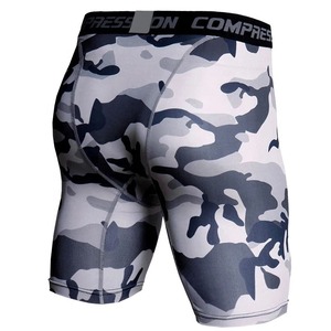 Shorts de compression pour hommes, séchage rapide, tissu Oxford, pantalon de sport moulant extensible, caleçons, sous-vêtements, couleur unie, imperméable - Product Image 6