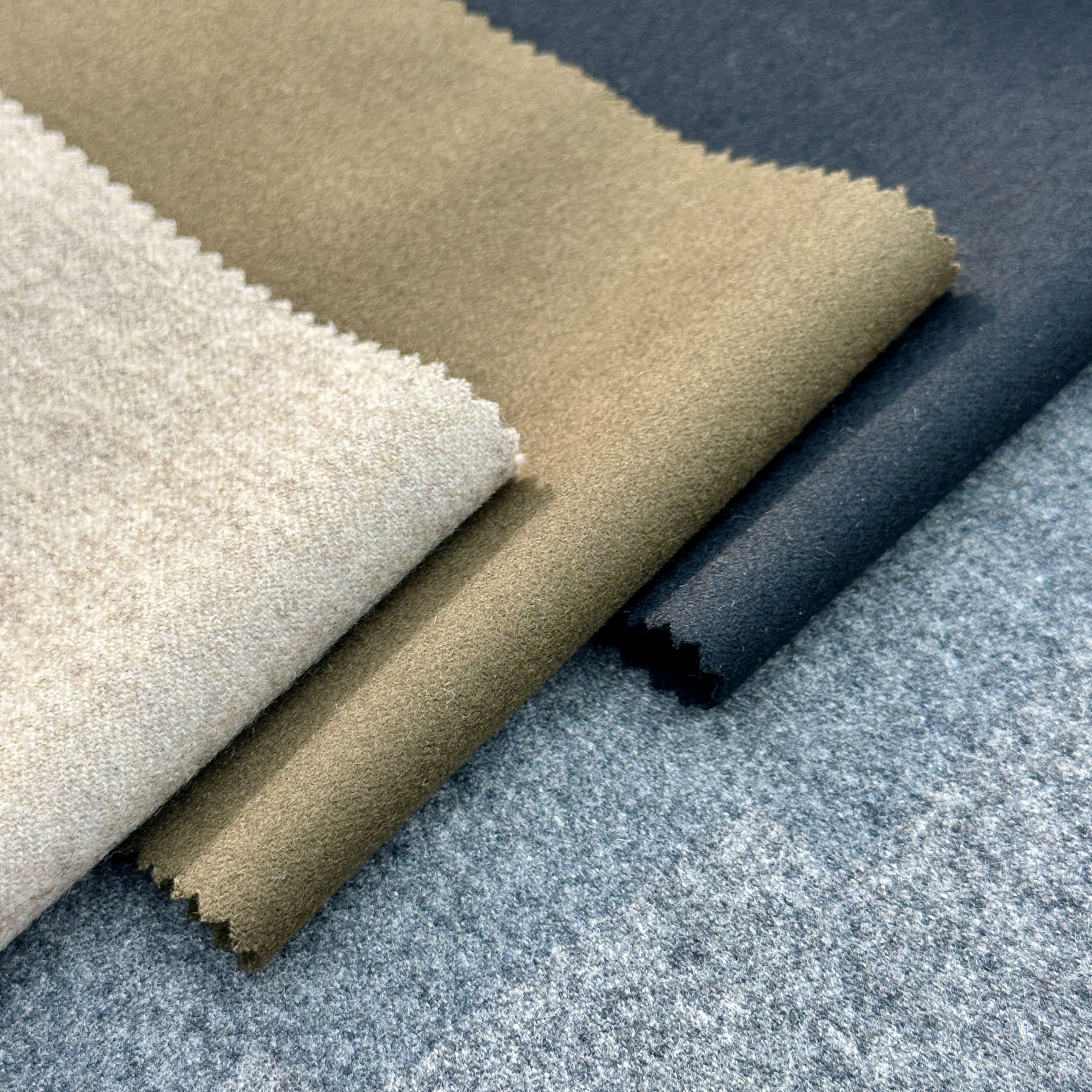 [BFM_Daekwangtex] Brushed Flannel Woven Fabric (Soft Touch, Solid Colors)