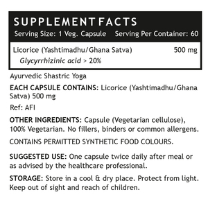 Cápsulas de Extracto de Raíz de Regaliz 500 mg, 60 Cápsulas Vegetarianas a Base de Plantas, Frasco de Cápsulas Herbales para Uso Diario en Adultos - Product Image 3