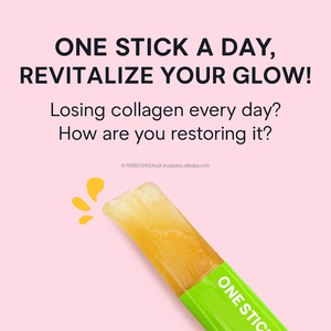 Chew de colágeno coreano con elastina y péptidos marinos para Skin Glow 60 Jelly Sticks - Product Image 2
