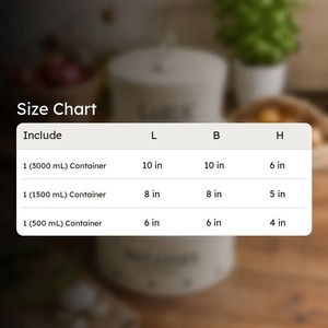 Stackable Cylinder Metal Kitchen <b>Canister</b> <b>Set</b> with Metal Lids Vintage Design Handcrafted Freshness Preservation for Food Storage - Product Image 6