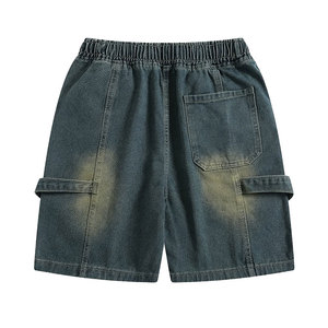 Shorts en jean pour femme grande taille RELICSTAR CARPORATION avec logo personnalisé, 100 % coton, séchage rapide, respirant, taille mi-haute, coupe droite, décontracté - Product Image 2