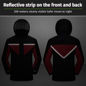 Trajes de lluvia de motocicleta personalizados con diseño impermeable y opciones de marca personalizadas para ciclistas profesionales - Product Image 4
