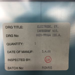AMAT 0020-99064 ÉLECTRODE E9 STANDARD DP BOX, 123124 - Équipements et pièces semi-conductrices d'occasion fiables à l'échelle mondiale chez - Product Image 2