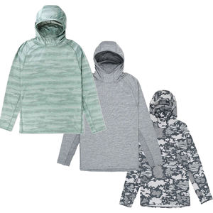 Chaqueta de Pesca con Capucha de Manga Larga Unisex, Estampado de Camuflaje, UPF 50, Anti-UV, Secado Rápido, Ropa de Exterior para Adultos - Product Image 2