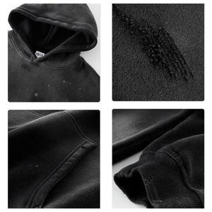 Sudadera con Capucha de Felpa de Algodón Grueso Unisex con Logotipo Personalizado OEM para Tiendas Minoristas y Distribuidores de Moda - Product Image 3