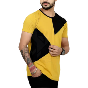 Camiseta Larga para Hombre 8373, 100% Algodón, Corte Holgado, Teñido en Hilo, 260 Gramos, Estilo Deportivo con Diseño Liso para Impresión Digital - Product Image 3