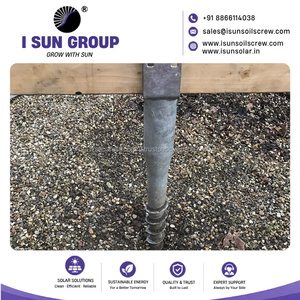 Vis de terre galvanisées en gros pour la fixation solaire, maisons en bois et clôtures – Emballage sécurisé - Product Image 2