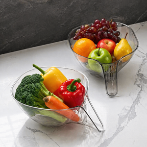 Multipurpose Wash Bowl for Kitchen, Durable Kitchenware Home Product for Daily Use - Product Image 1