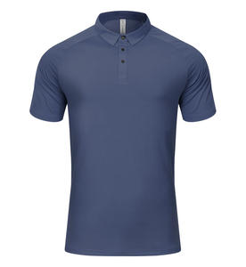 Camisa Casual de Manga Corta para Hombre, Cuello Alto, 100% Algodón, Tejido Liso, Secado Rápido, Transpirable, 160g, Verano, Último Modelo, Calidad Premium, ODM - Product Image 6