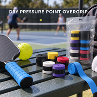 Sangle de poignée pour raquette de pickleball en PU à points de pression, vente en gros directe d'usine, approvisionnement en vrac pour le tennis et le badminton
