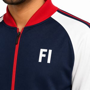 Sudadera con capucha de manga raglán para hombre, conjunto deportivo con cremallera, chándal, corte regular, cuello vuelto, diseño con bolsillos, B2B USA - Product Image 5
