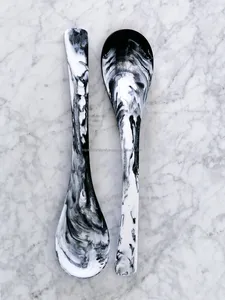 Juego de cucharas de resina de calidad superior, artículos Organizadores de cocina pequeños, las mejores cucharas para servir café para fiesta, accesorios de cocina Premium - Product Image 4