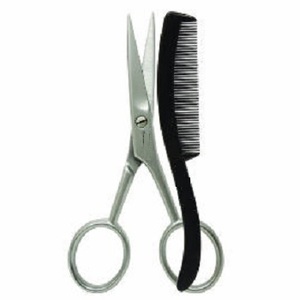 Kit de Cuidado Personal para Hombres, Tijeras para Barba, Recortador de Bigote - Product Image 6
