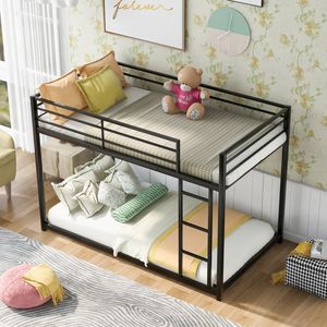 Twin Metal <b>Bunk</b> <b>Bed</b> with <b>Ladder</b>, Space Saving Steel <b>Bed</b> Frame for Kids, Dormitory, Hostel and Apartment from Vietnam Factory - Product Image 2