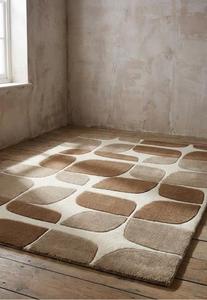 Alfombra de Lana Hecha a Mano de Lujo, Antideslizante, con Diseño Abstracto, Suave y de Primera Calidad, para Sala de Estar, Dormitorio, Hotel - Product Image 2
