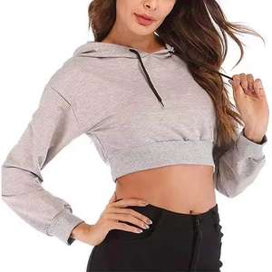 Vente chaude Pulls à capuche et sweat-shirts pour femmes d'hiver de haute qualité en polyester/coton respirant anti-boulochage - Product Image 2