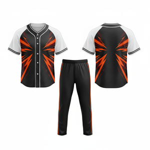Pantalons de baseball en gros, maillots de baseball pour jeunes, uniformes de baseball en gros, haute qualité, personnalisés, imprimés, respirants, séchage rapide - Product Image 6