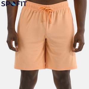 Pantalones Cortos Deportivos Transpirables de Secado Rápido para Hombre con su Logotipo Personalizado, Hechos a Medida, 100% Poliéster, con Cordón Ajustable, de Una Sola Capa de Malla, para Baloncesto - Product Image 2