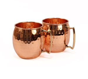 Taza de Cobre de Alta Calidad con Acabado Antiguo para Almacenamiento de Agua Ayurvédica o Uso Diario para la Salud, Disponible para Suministro al por Mayor - Product Image 1