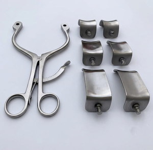 Ensemble complet d'extracteurs d'épaule Kolbel avec 6 lames en acier inoxydable allemand, réutilisables, autoclavables, certifiés CE - Product Image 2