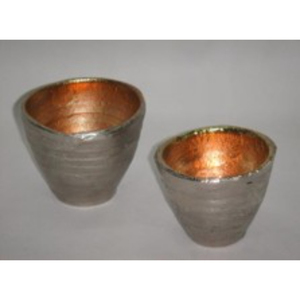 Silver Hammered <b>Candle</b> with Single <b>Wick</b> Scented Luxury Soy Wax Minimalist Decor new Gift Modern Tabletop Home Fragrance - Product Image 6
