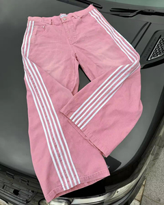 Jeans de Estilo Boyfriend Personalizados con Tirantes Ajustables, Impermeables, de Secado Rápido, Transpirables, Ligeros, en Tela Vaquera de Spandex/Algodón, Cintura Media, OEM - Product Image 3