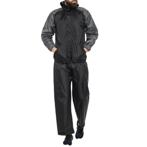 New Arrival Winter Casual Solid Windbreaker <b>Set</b> High Quality Unisex Drawstring Jacket Trouser 2026 Quick Dry Polyester/Cotton - Product Image 1